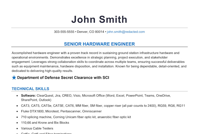 help your resume stand out and get noticed